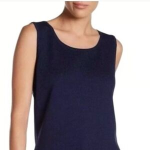 Vintage St. John Basic Santana Knit Womens size XL Preppy Classic Luxury   Top